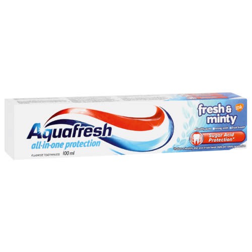 AQUAFRESH 12X100ML FRESH&MINTY