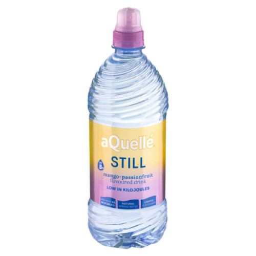 AQUELLE 6X750ML STILL MANGO/PASSION WATE