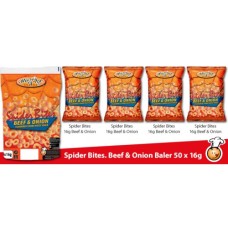 100G AWESOME SPIDER BITES BEEF/ONION