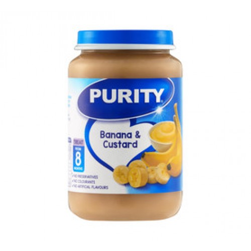 200ML PURITY JAR TREAT BANANA CUSTARD