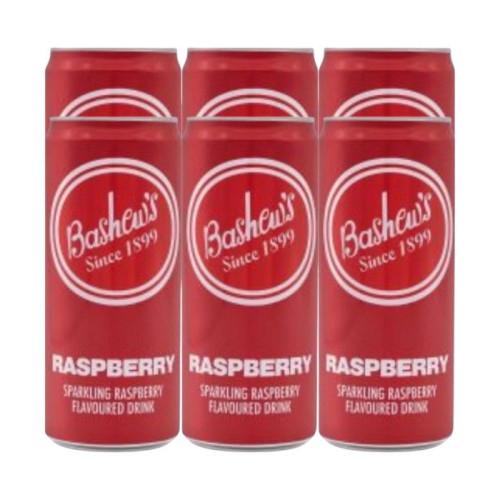 300ML BASHEW CAN RASBERRY