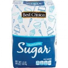 BEST CHOICE 10X2KG PURE WHITE SUGAR