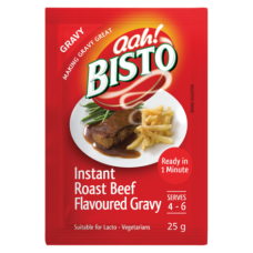 BISTO 10X25G INSTANT ROAST BEEF GRAVY