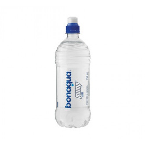 BONAQUA 4X6X750ML PUMP STILL PRE/WATER