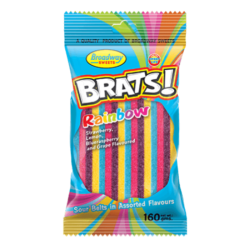 160G BRATS RAINBOW STRIPS