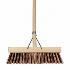 BROOM 380MM BROOM HARD WITH STICK