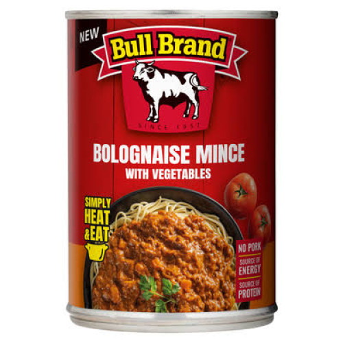 400G BULL BRAND BOLOGNAISE MINCE