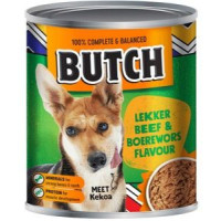 BUTCH EPOL 6X820G BEEF&BOEREWORS DOG