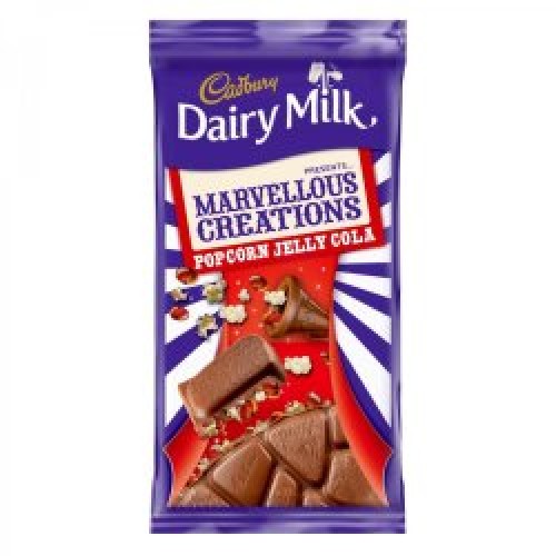 160G CADBURY M/C POPCORN JELLY COLA