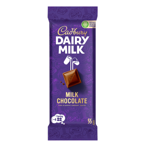 CADBURY 18X55G MILK CHOCOLATE
