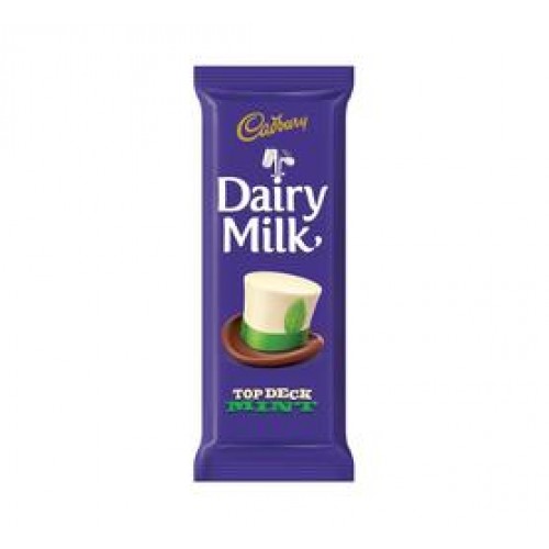 CADBURY SLAB 24X80G TOP DECK MINT