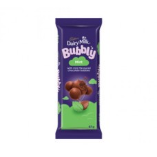 87G CADBURY BUBBLY MINT CHOCOLATE