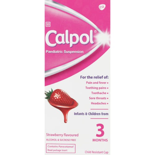 100ML CALPOL PAEDIATRIC SUSPENSION