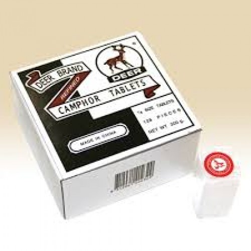 CAMPHOR TABLETS 128'S DEER BRAND