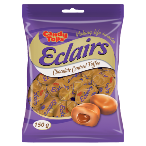 CANDY TOPS 50'S CHOCOLATE ECLAIRS