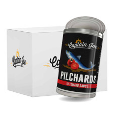 CAPTAIN JOE 12X400G PILCHARDS TOMATO/SAU