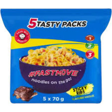 CASA NOODLES 8X5X70G STICKYRIBS  FLA