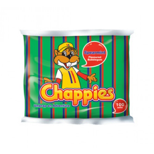 CHAPPIES SPEARMINT 400G 100'S