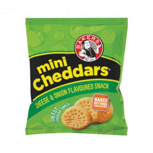 33G BAKERS MINI CHEDDARS CHEESE& ONI