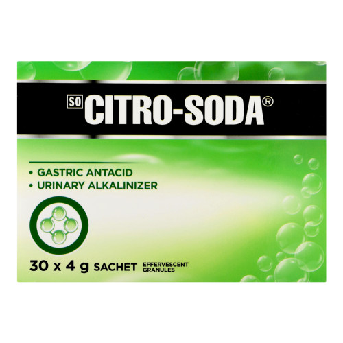 CITRO SODA GRANULES ORIGNAL 30X4G