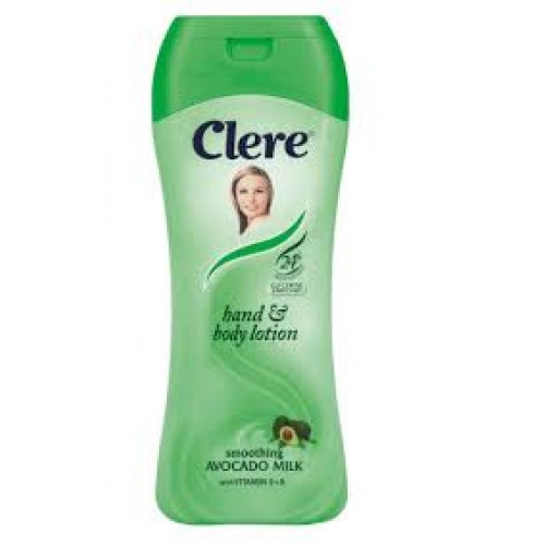 400ML CLERE H&B LOTION AVOCADO &
