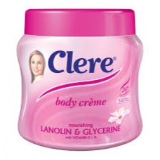 650ML CLERE BODY CREME LANOLIN & GLY