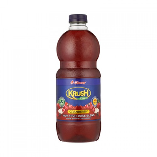 1.5L CLOVER KRUSH 100% CRANBERRY JUICE