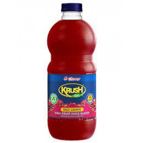1.5L CLOVER KRUSH 100% RED GRAPE JUICE