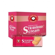 GALAXY 12X150G CREAMS STRAWBERRY