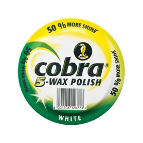 350ML COBRA WHITE 5-WAX POLISH