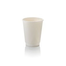 COFFEE TO GO 350ML CUP PLAIN WHITE 50 