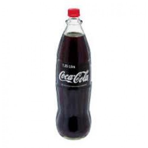 1.25L EMPTY GLASS BOTTLE COCA-COLA
