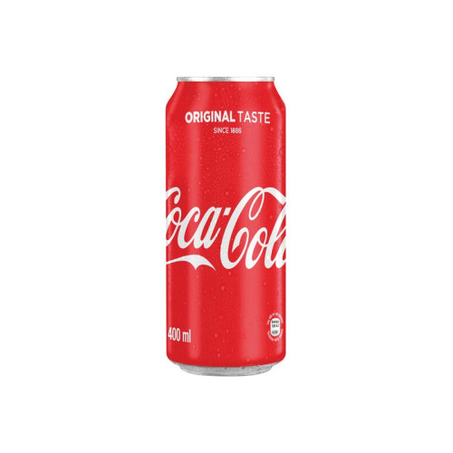 400ML CAN COKE ORIGINAL