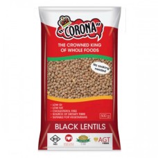 500G CORONA LENTILS BLACK WHOLE