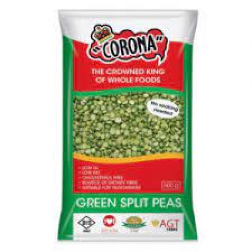 500G CORONA GREEN SPLIT PEAS