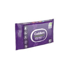 CUDDLERS WIPES 80'S UNSCENTED