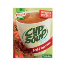 KNORR CUPaSOUP 10X80 BEEF & VEGETABL