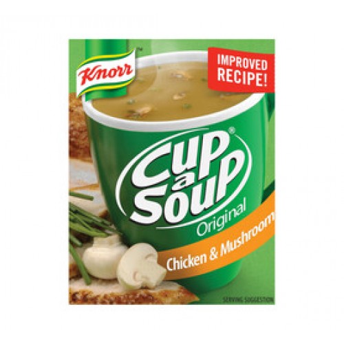 KNORR CUPaSOUP 10X80G CHICKEN&MUSHRO