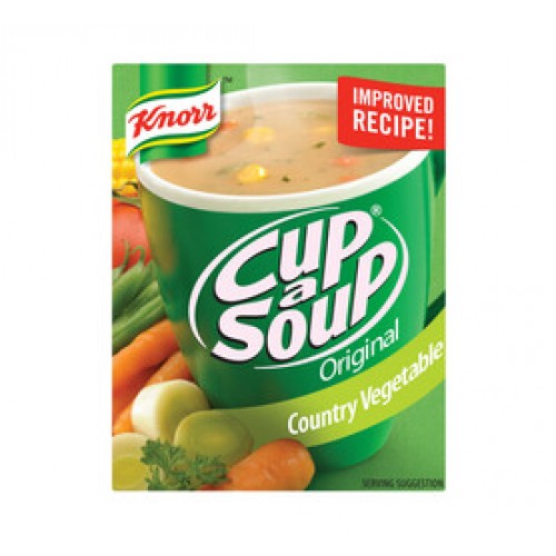 KNORR CUPaSOUP 10X80G COUNTRY VEGETABLES