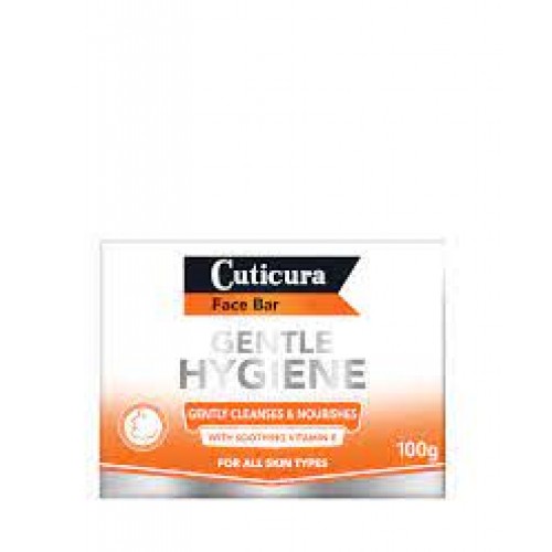 CUTICURA 6X100G F/BAR GENTLE HYGIENE CL&