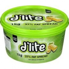 1KG D'LITE 37% FAT SPREAD TUB