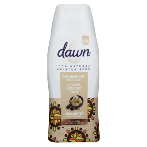 200ML DAWN SHEA BUTTER&ALMOND OIL B/
