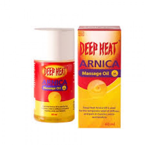 60ML DEEP HEAT ARNICA MASSAGE OIL