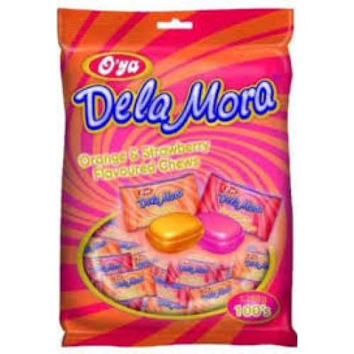 DELA MORA ORANGE & STRAWBERRY 100 