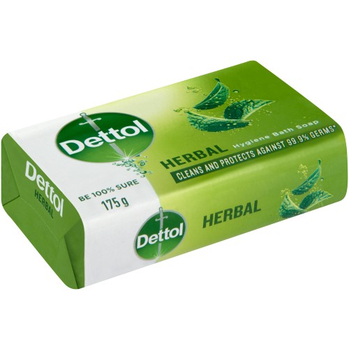 175G DETTOL HERBAL HYGIENE SOAP SKN/PRO