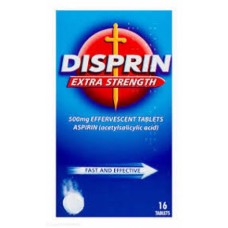 DISPRIN 16'S EXTRA STRONG 500MG