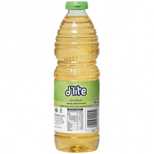 500ML D'LITE COOKING OIL