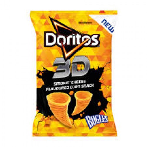 100G DORITOS 3D SMOKING CHEESE BUNGLES