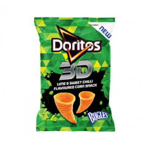 100G DORITOS 3D LIME & SWEET CHILLI 