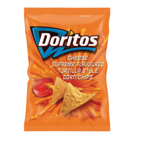74G DORITOS SUPREME CHEESE CHIPS